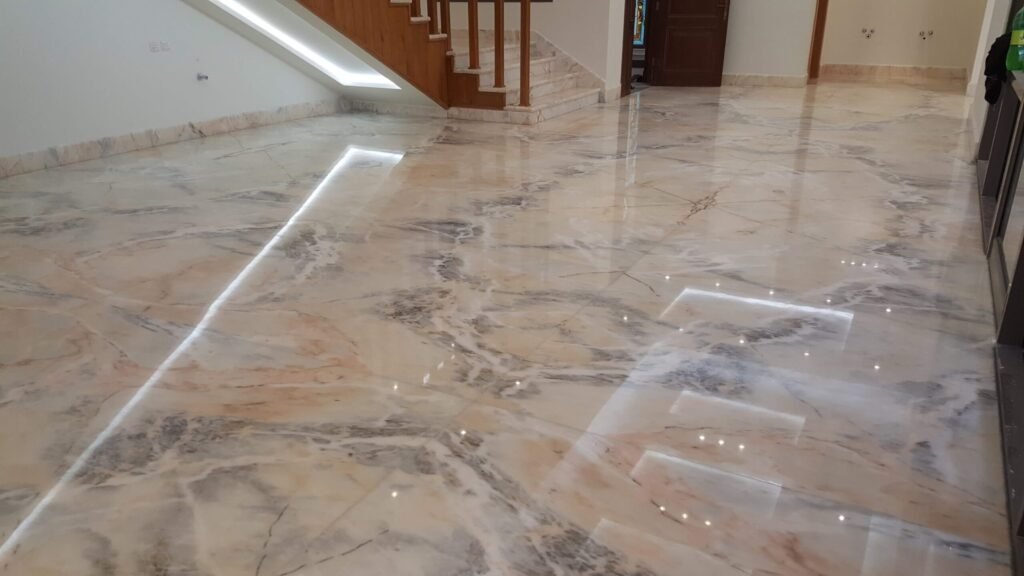 جلي وتلميع الرخام والبلاط بجدة